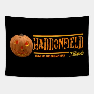 Haddonfield, IL Home of the Boogeyman from Halloween 1978 Tapestry