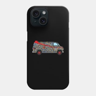 A-Team Van - DragonCon Marriott Carpet Pattern Phone Case