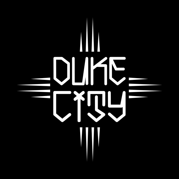 Duke City Badge Tee by Bryan Gee Designs LLC