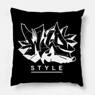 wild style graffiti Pillow