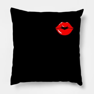 Red lips Pillow