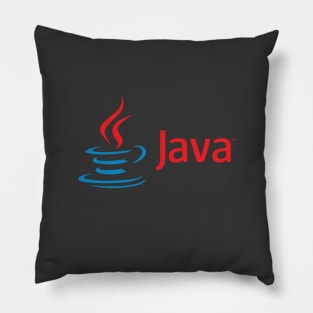 Java Programming Languange Code Logo Pillow