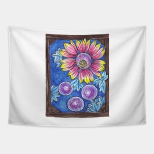 Garden flowers Tapestry