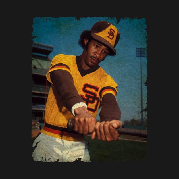 Ozzie Smith in San Diego Padres by SOEKAMPTI