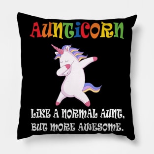 Aunticorn like a normal Aunt Pillow