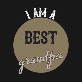 I am a best grandpa (Dirt Edition) T-Shirt