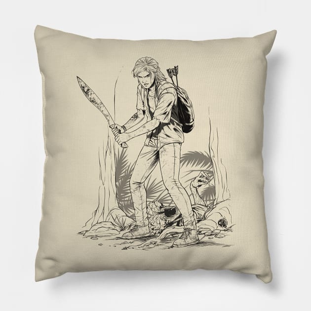 Ellie Pillow by Crike99Art