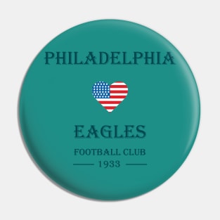 Philadelphia Football Club With Love Pin