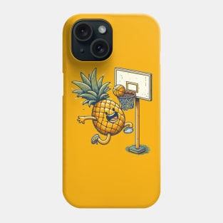 Cute Kawaii Pineapple Fruit Dunk Basketball Phone Case