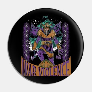 War violence Pin