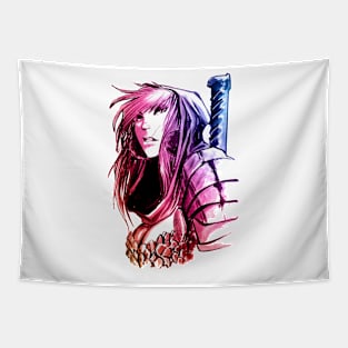 Viking Girl Tapestry