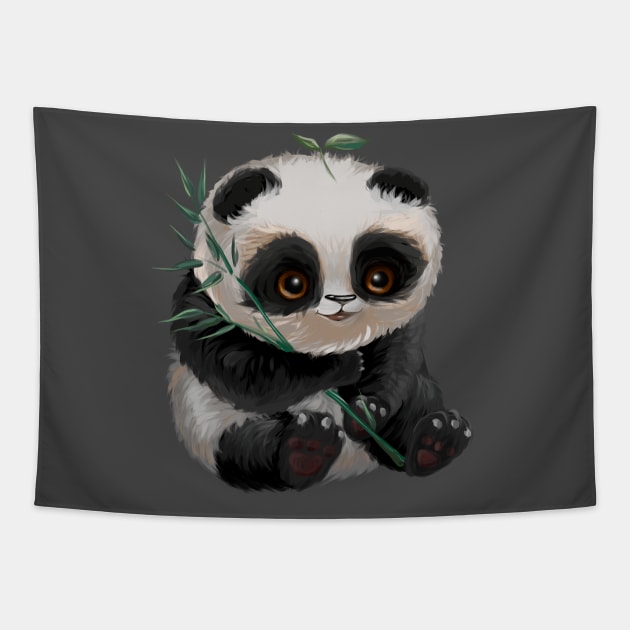 panda Tapestry by pimkie