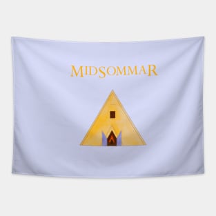 Midsommar fire scene Tapestry