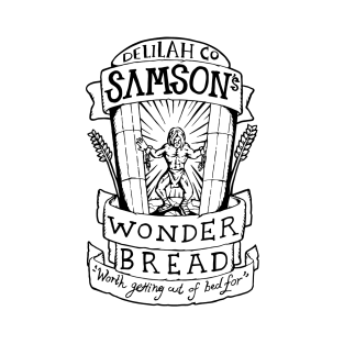 Samsons Wonder Bread - Samson Illustrated Lyrics T-Shirt