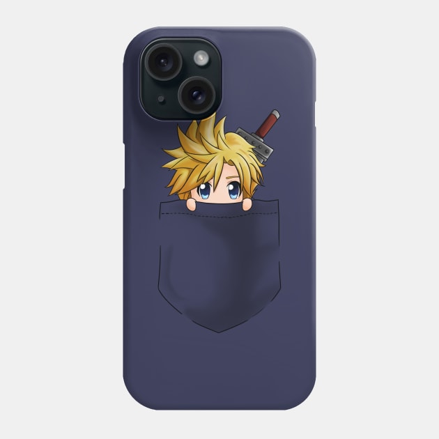 Pocket Cloud Phone Case by Frenxir