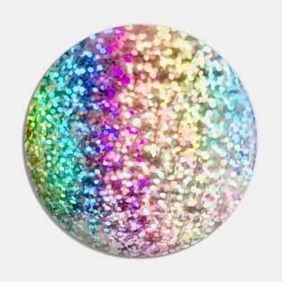 Cotton candy glitter Pin