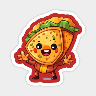 kawaii Taco cehees T-Shirt cute potatofood funny Magnet