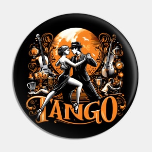 Tango Twilight in Buenos Aires Pin