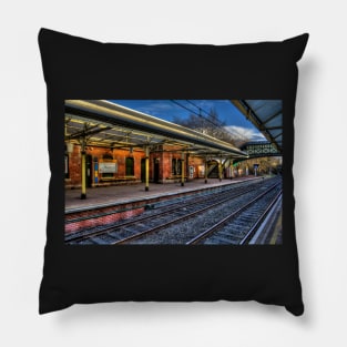 Cullercoats Metro Station Pillow