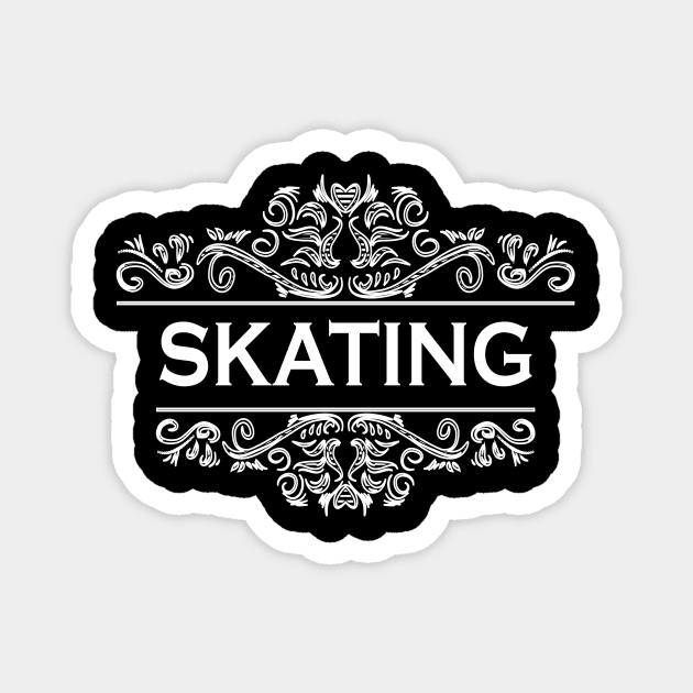 Sports Skating Magnet by Shop Ovov