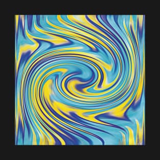 Abstract Swirl Art T-Shirt