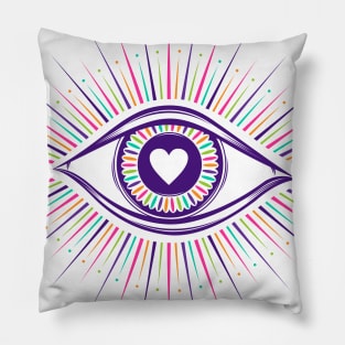 All seeing eye symbol Pillow