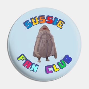 Sussie Fan Club Pin