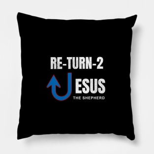 Return To Jesus the Good Shepherd Pillow