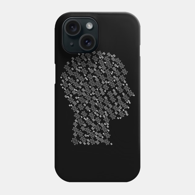 Nerd head Phone Case by kuts