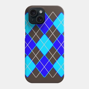 Argyle Pattern Phone Case