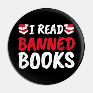 I Read Banned Books. Pin