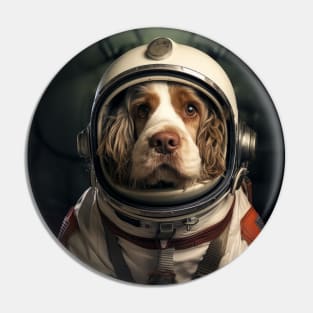 Astro Dog - Clumber Spaniel Pin