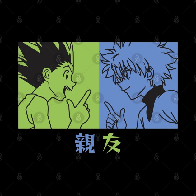 Best Friend HXH Fanart by Planet of Tees