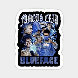 Famous Crid Blue Face Magnet