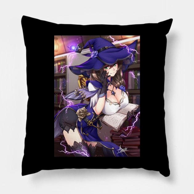 Lisa Minci Pillow by ADSouto