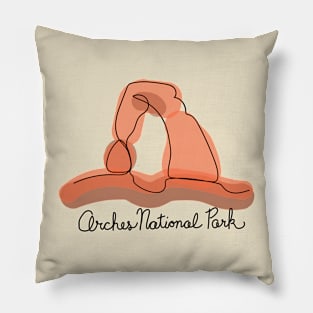 Arches National Park Pillow