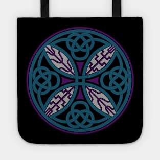 Book of Durrow Celtic Cross Tote