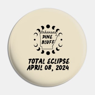 Arkansas Total Solar Eclipse 2024 Pin