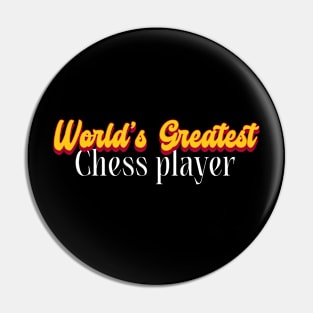 World's Greatest Chess player! Pin