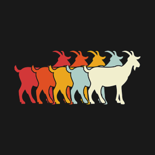 Vintage Goat Goat Breeding T-Shirt