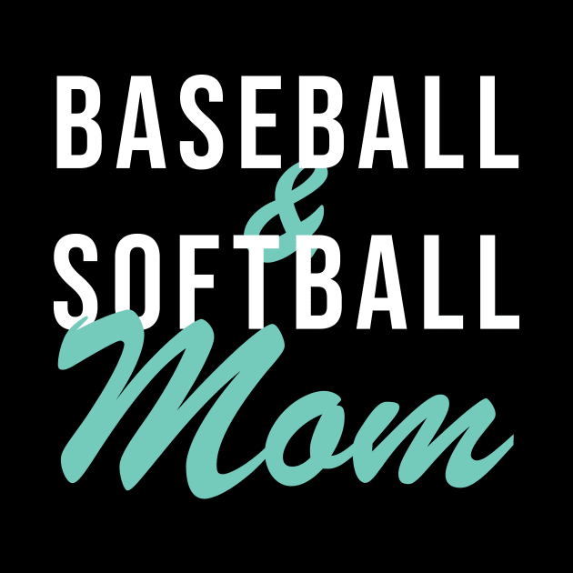 Baseball and Softball Mom Baseball Mom by PodDesignShop