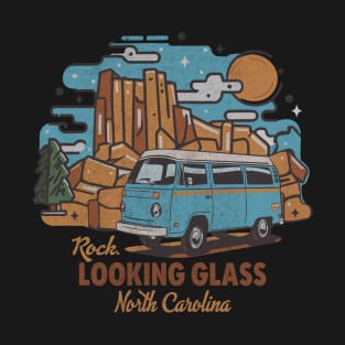 Looking Glass Rock North Carolina T-Shirt