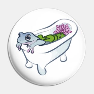 Froggy Bath Time Pin