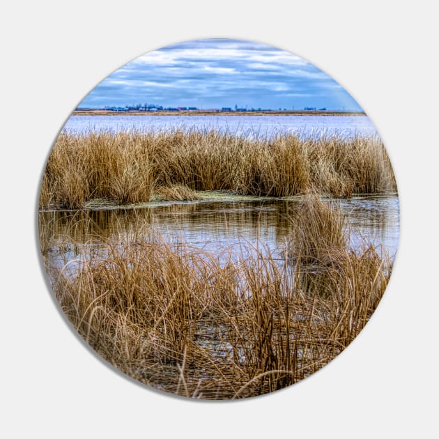 Prairie Lake Scenery Pin by CanadianWild418