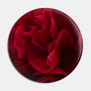 Red peony Pin