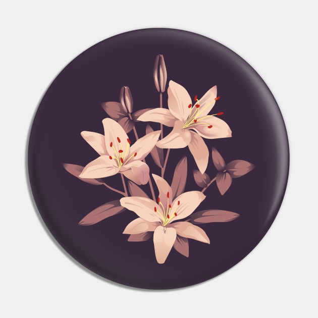 Lilies Pin by lents