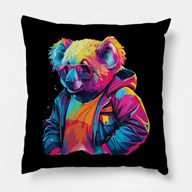 Koala Bear Pillow by remixer2020