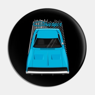 Dodge Charger 1968 - Blue Pin