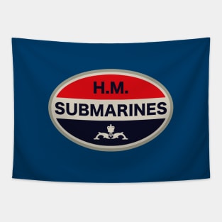 HM Submarines - Royal Navy Submarine Service Tapestry