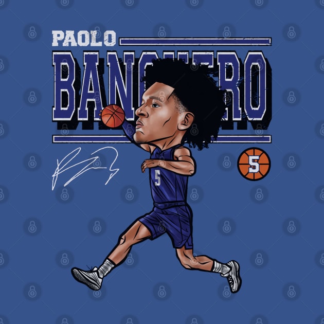 Paolo Banchero Orlando Cartoon by danlintonpro